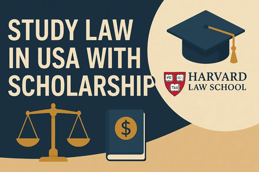 Study Law in USA With Scholarship – Full Tuition & Financial Aid