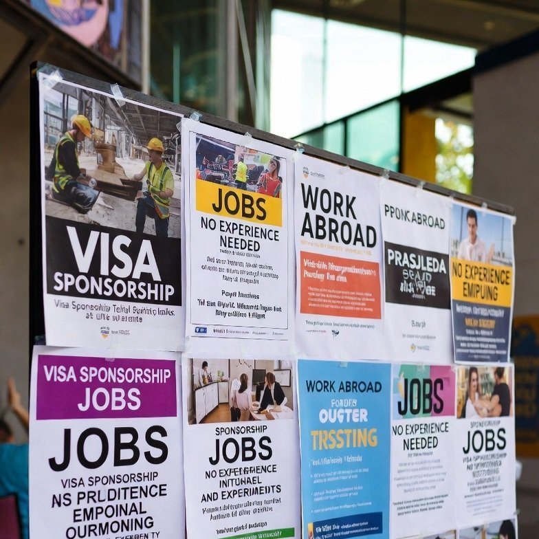 Visa Sponsorship Jobs Without Experience: 12 Easy Entry-Level Opportunities Abroad